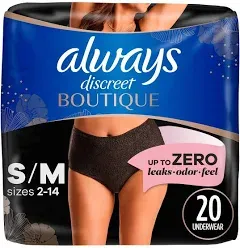 Always Discreet Heavy Adult Incontinence Underwear, XL-20-24w (16 ct)