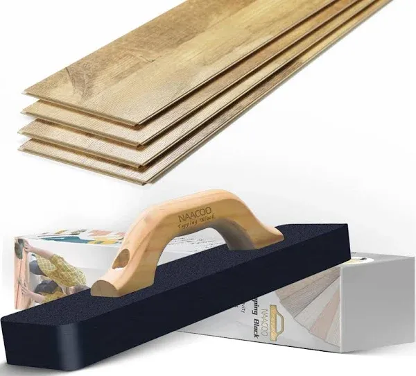 NAACOO Tapping Block: Heavy-Duty Flooring Tool for Vinyl Planks