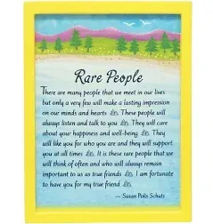 Blue Mountain Arts Friend Magnet with Easel Back—Holiday, Birthday, Thank-You, or Just Because Gift by Susan Polis Schutz, 4.9 x 3.6 Inches (Rare People), Small