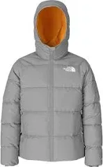 The North Face Boy&#039;s Reversible North Down Jacket TNF Grey/Heather Size S (7/8)