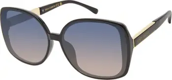 Vince Camuto Women's Flushed Lens Oval Sunglasses