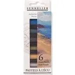 Sennelier Extra Soft Half Pastel Sticks Set of 6 Seaside