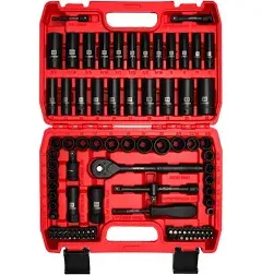 Heavy Duty 3/8&#034; Drive Impact Socket Set of 95 Pcs