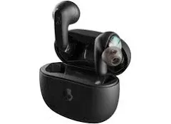 Skullcandy Rail XT True Wireless Bluetooth in ear Headphones with Skull iQ Black