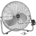 Lasko 20? High Velocity QuickMount, Easily Converts from A Floor Wall Fan, Silver 2265QM