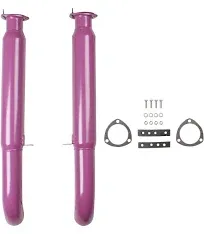 Flowtech 50232FLT Purple Hornies Glasspack