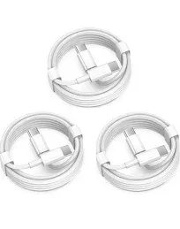 Apple USB C to USB C Charging Cable 10ft 60W 3Pack