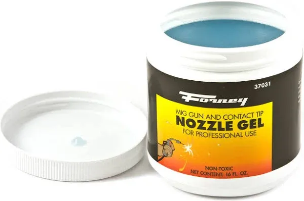 Nozzle Gel for Mig Welding, 16-Ounce , White 37031 New