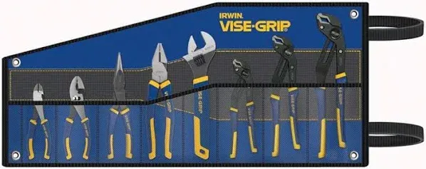 Irwin 2078712 Vise-Grip 8-Piece GrooveLock Pliers Set