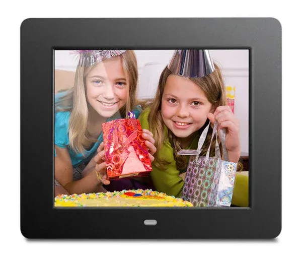 Aluratek  8&#034; Hi-Res Digital Photo Frame with 4GB Built-In Memory 