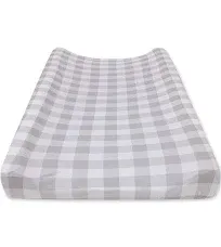 Burt's Bees Baby Changing Pad Cover 100% Organic Jersey Cotton Changing Pad Liner for Standard 16 x 32 inch Changing Mats