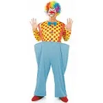 Fun Shack Men's Clown Halloween Costume