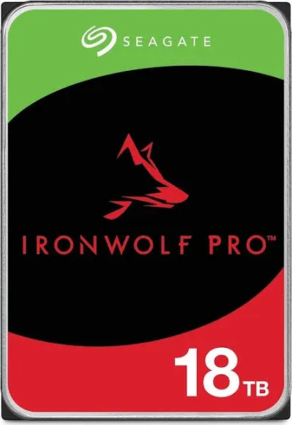 Hard Drive Seagate IronWolf Pro ST18000NT001 3,5" 18 TB