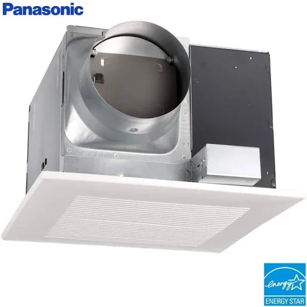 Panasonic Bath Fan 10.16&#034;Hx15&#034;Wx1<wbr/>5&#034;L Ceiling Surface Mount Exhaust Square White