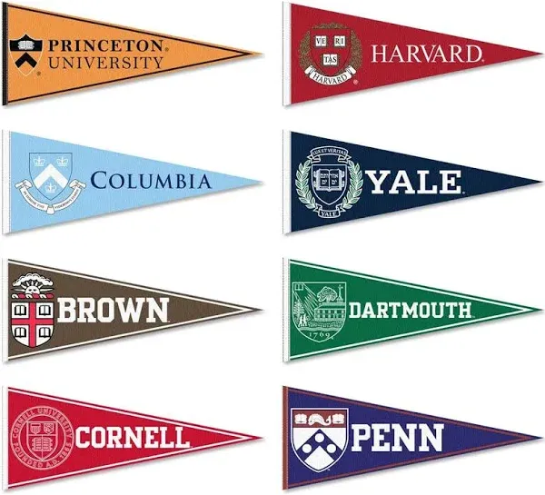 Ivy League Felt Conference Pennants