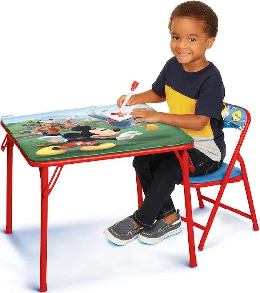 Sturdy &amp; Strong Colorful Activity Table Set - Kids Table &amp; Chair Set - 20&#034; x 20&#034;