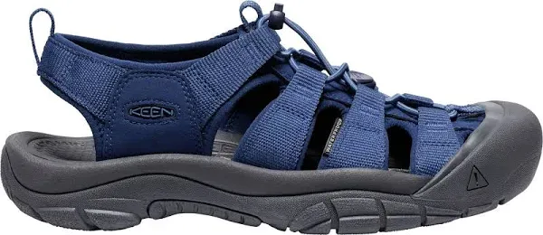 KEEN Men's Newport H2 Closed Toe Water Sandals, Naval Academy, 12