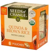 Seeds of Change Organic Quinoa Brown Rice with Garlic