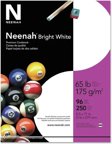 Neenah Bright White Cardstock