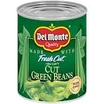 Del Monte Fresh Cut Blue Lake Cut Green Beans 28 oz. Can