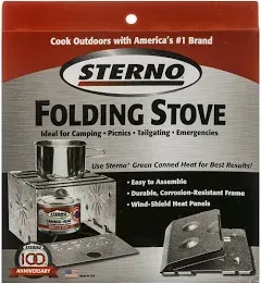 Sterno Single Burner Folding Stove - 50002