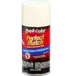 Dupli-Color Stone White Perfect Match Automotive Paint for Chrysler Vehicles - 