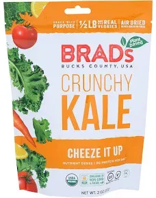 Brad's Plant Based Crunchy Kale Cheeze It Up