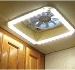 Heng&#039;s HG-LR-C-CW-AFT RV Chandelier LED Vent Trim Ring Cool White Light