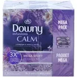 Downy Calm Mega Dryer Sheets - Lavender & Vanilla Bean 130 ct