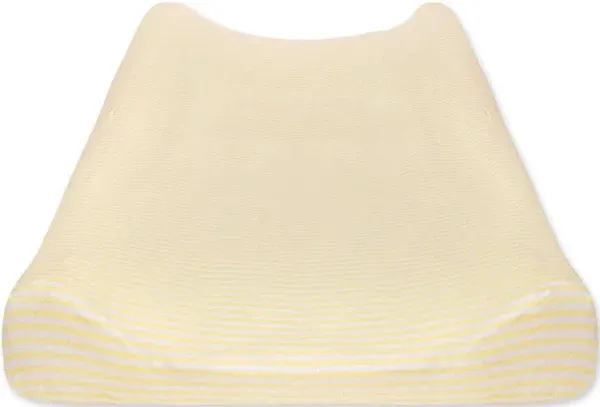 Burt&#039;s Bees Baby Changing Pad Cover, Sunshine Stripe