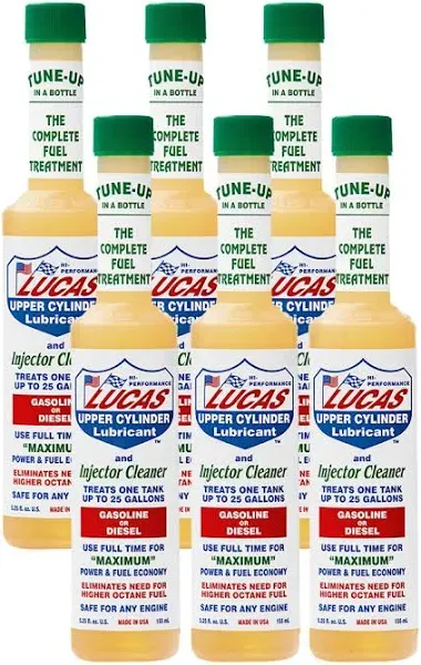 Lucas Upper Cylinder Lubricant Injector Cleaner - 5.25 fl oz