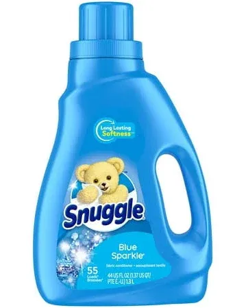 Snuggle Liquid Fabric Softener, Blue Sparkle - 188 fl. oz. (235 Loads) | Long-La