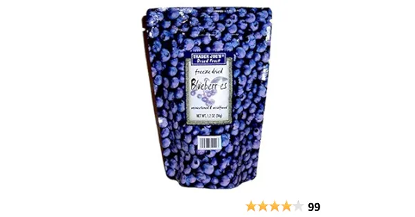 Trader Joe's Freeze Dried Blueberries