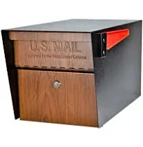 Mail Boss Post Mailbox Mount Locking High Security Reinforced Locking System