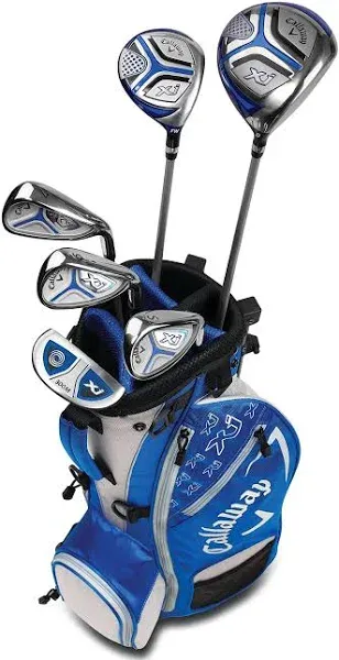  Golf XJ Junior Golf Set Blue Right Level 2: 6 Piece Set, Height Range 47-53&#034;