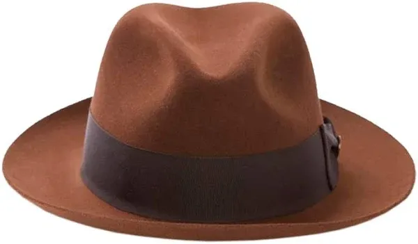 Stetson Temple Fur Felt Fedora Hat