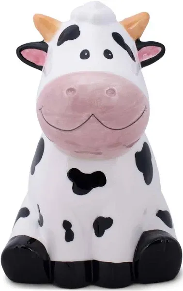 100 North Cute Spotted Cow Farm Cookie Jar