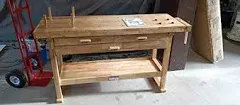 Yukon 60 in. Three Drawer Hardwood Workbench