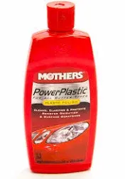 Power Plastic Cleaner/ Polish 8oz MOTHERS 8808