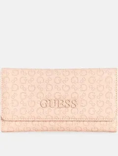 Guess Factory Bowie Debossed Logo Slim Clutch Wallet