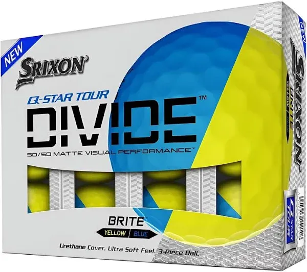 Srixon Q-Star Tour Divide Golf Balls