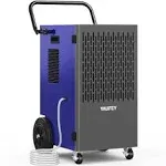 Yaufey 155 Pints Commercial Dehumidifier with Pump, for Basement up to 8000 Sq. Ft, Large Capacity Industrial Dehumidifier for Large Room with Intelligent Humidity Control