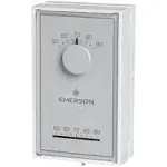 White-Rodgers 1E30n-910 Standard Mechanical Thermostats, 1 H 0 C, Hardwired,