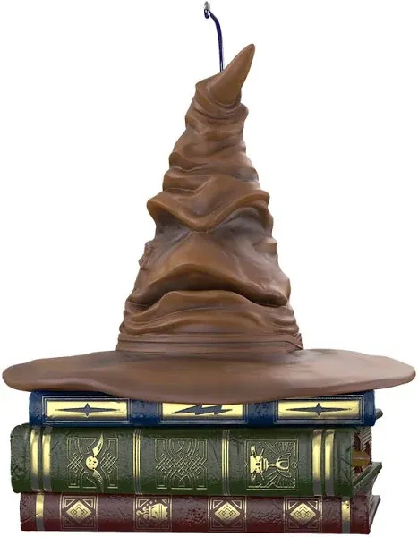 2022 Hallmark Harry Potter Sorting Hat Magic Sound &amp; Motion Ornament MIB BNIB 