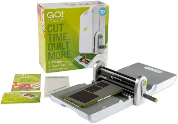 AccuQuilt Go! Fabric Cutter Starter Set