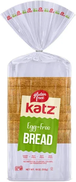 Katz Gluten Free Egg Free Bread