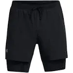 Under Armour Launch 5" 2-in-1 Shorts Black - L