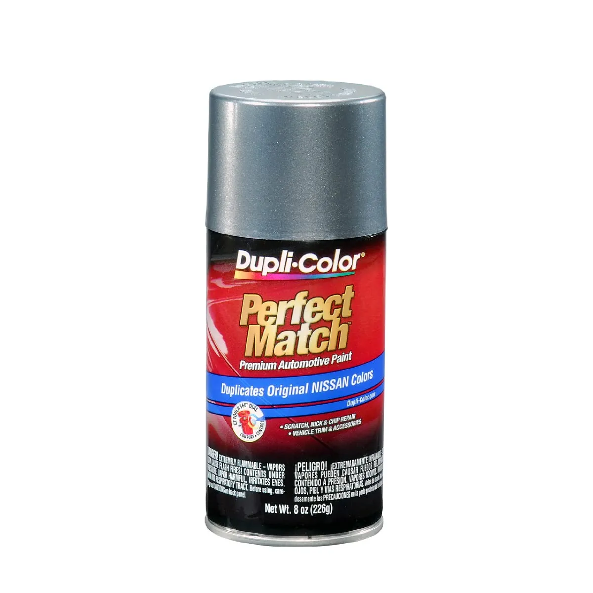 Dupli-Color BNS0604 Perfect Match Automotive Spray Paint - Nissan Precision Gray, W40 - 8 oz. Aerosol Can