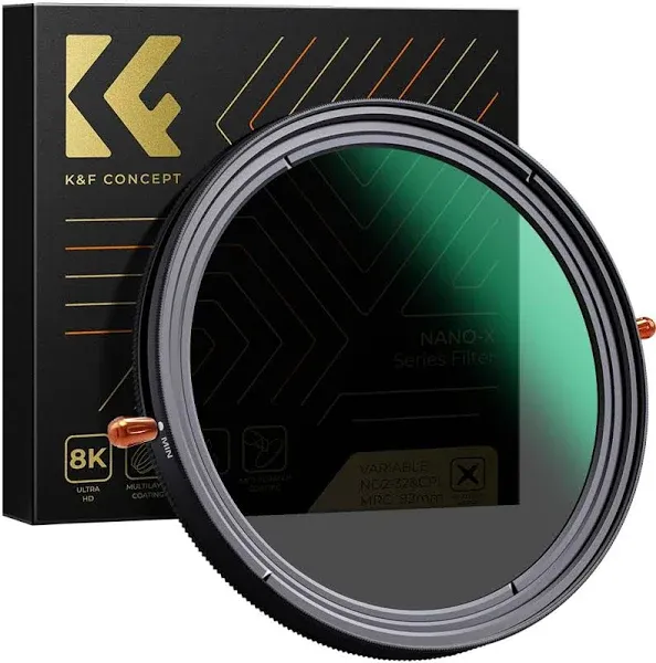 Video Camera Neutral Density Filter 58Mm Nd2-Nd32 K&F Concept