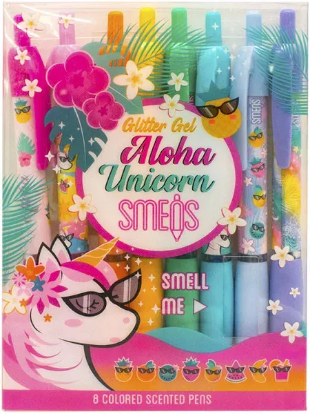 Scentco Aloha Unicorn Glitter Gel Smens 8-Pack